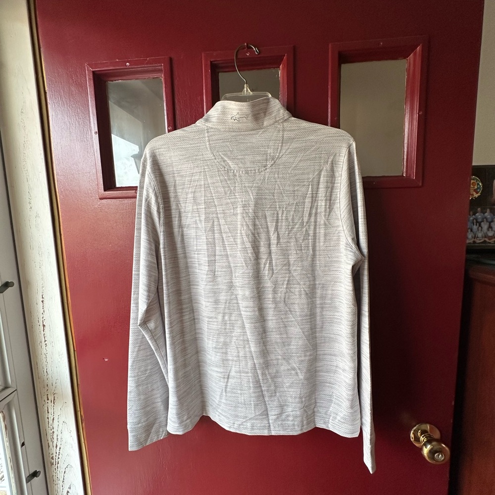 Greg Norman Collection Gray Performance Pullover - Picture 7 of 8